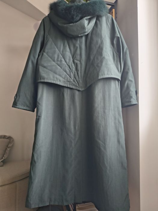 Haină lungă matlasată femei