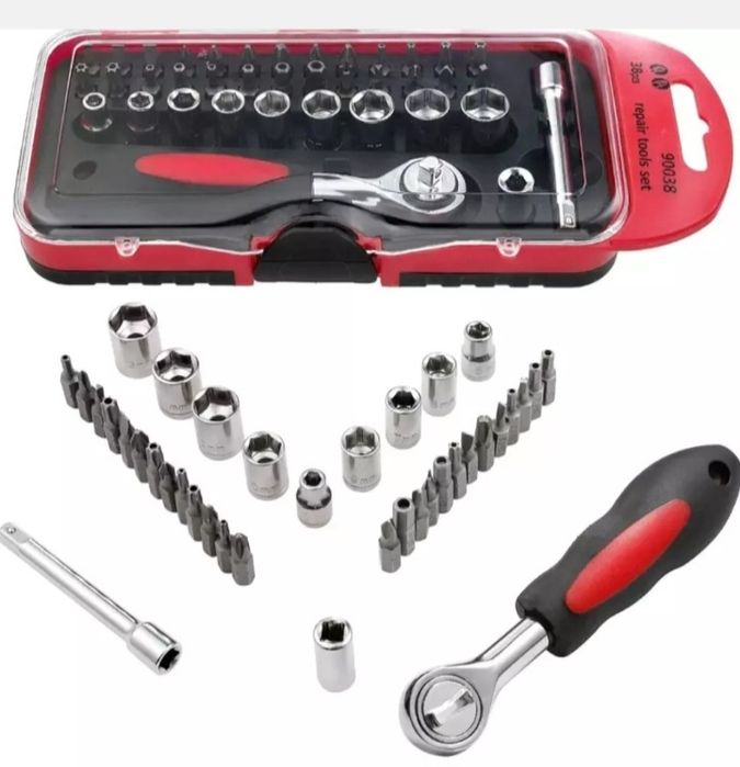 38 qismli Mini asboblar tõplami