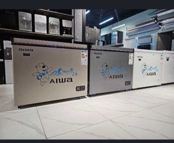 Морозильник Aiwa оптом склад сундук и стекло Marazilka muzlatgich