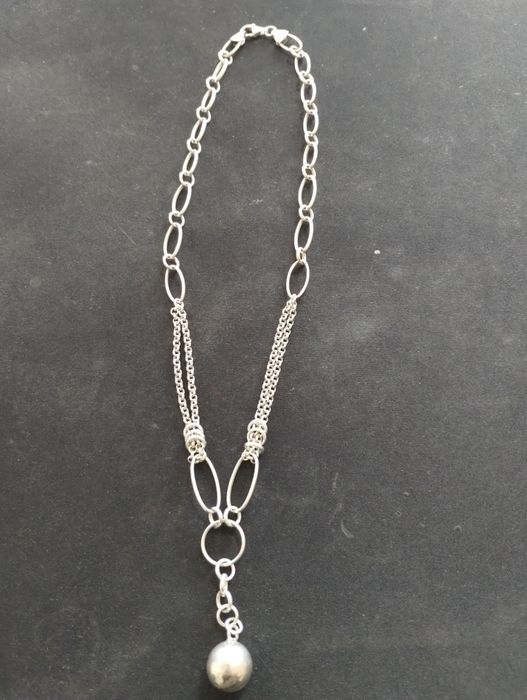 Сребърно колие 18,36гр.