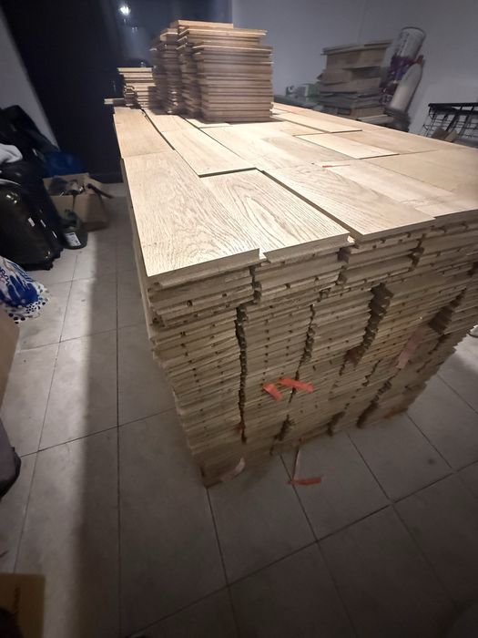 Parchet premium pe comandă – import Elveția – 80 m² stare foarte bună