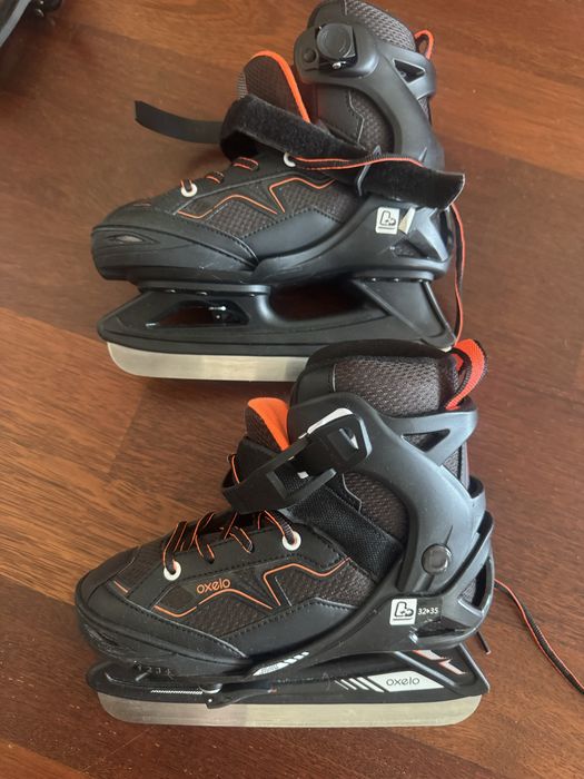 Patine de gheata reglabile Oxelo 32-35
