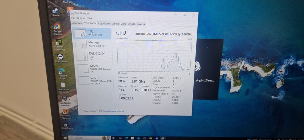 Vând laptop gaming Hp pavilion