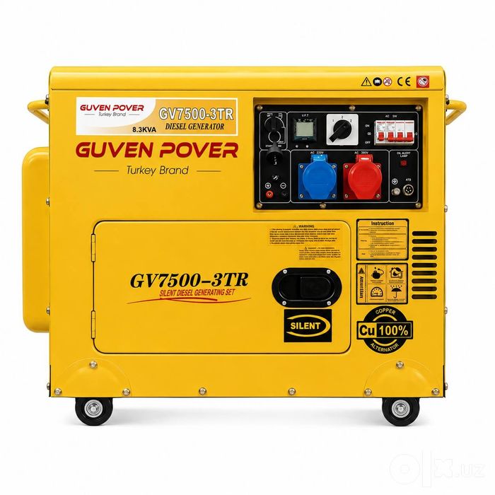Генератор Guven 7kv