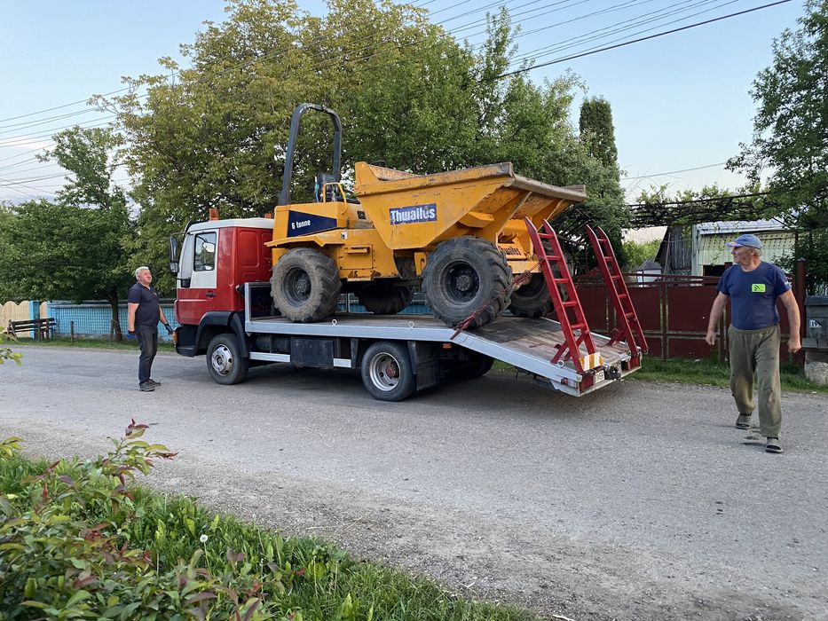 Sapaturi si demolari excavator dumper bobcat transpor nisip foreza