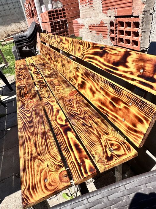 Изработвам градински пейки