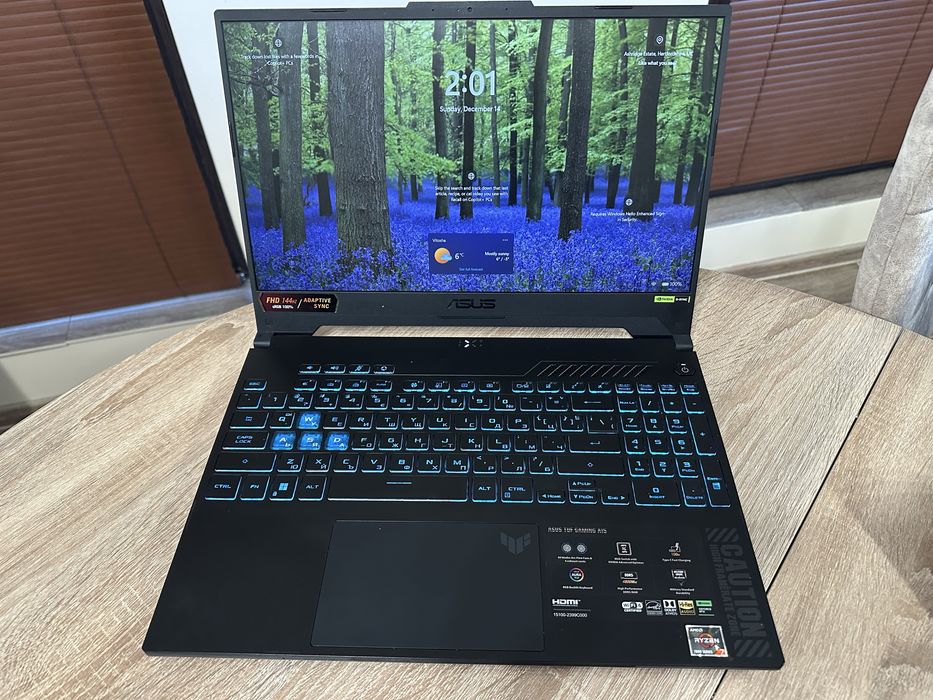 Геймърски лаптоп Asus TUF FA507NU