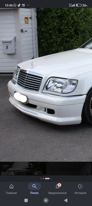 Сабля на мерседес w140
