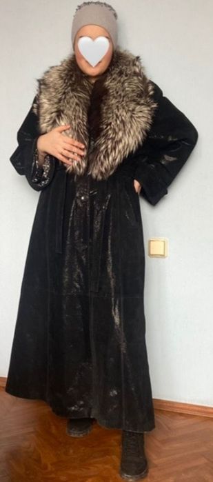 Плащ натуральная кожа