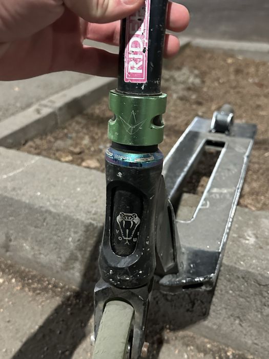 Трюковой самокат,по запчастям