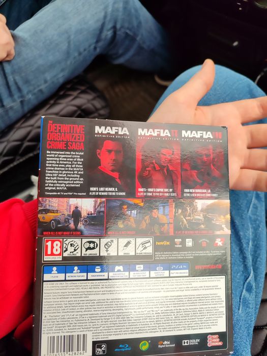 Продам мафию на ps 4