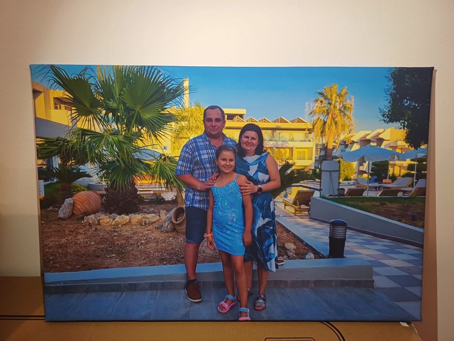Cadou tablou personalizat, tablou canvas, print pe canvas/panza