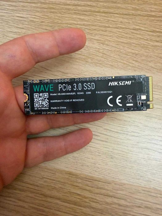 % REDUCERE - SSD NVME 1 Tb Hiksemi PCIe 3.0 NOI - Nefolosite - 0 ore OFERTA !!