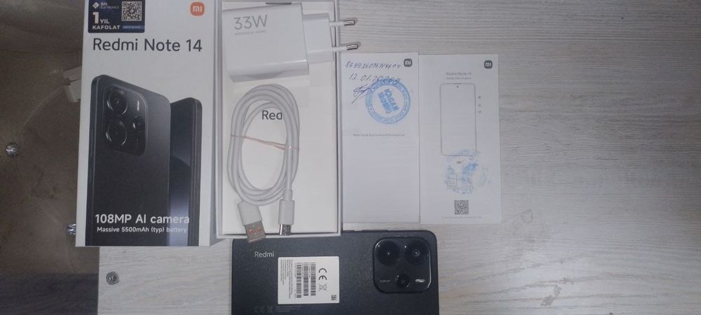 Redmi Note 14 sotiladi