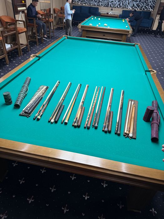 Кии ручной работы разных мастеров