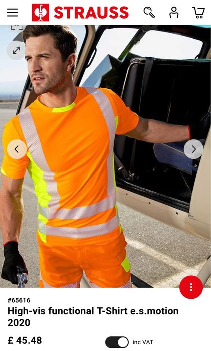 Мъжка тениска ENGELBERT STRAUSS .Размер L