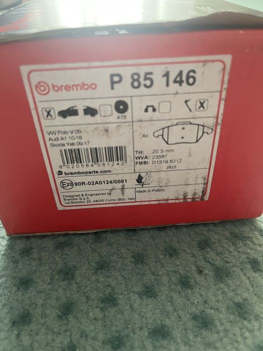 Placute frana brmebo