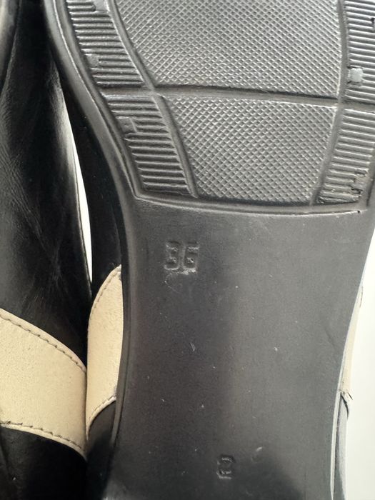 Pantofi piele cu toc mic