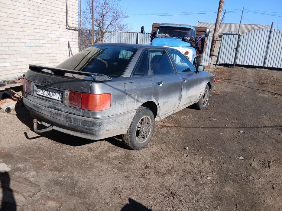 Ауди 80 на январе