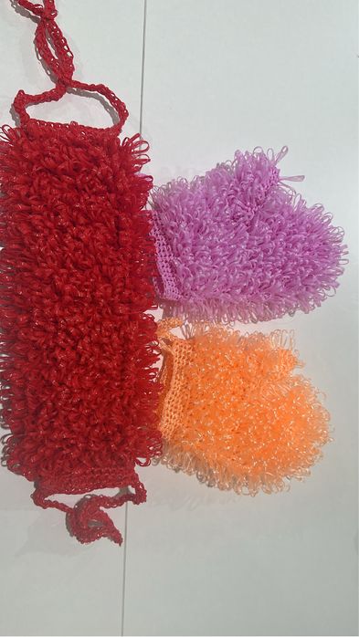 Мочалки .ручная работа