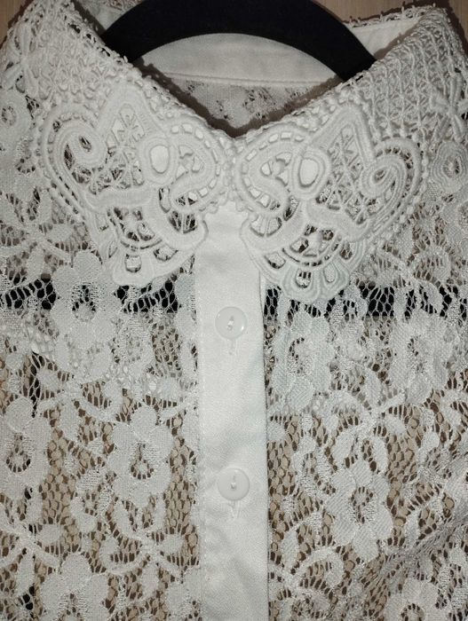 Дамска бяла риза плюс още ризи XXL