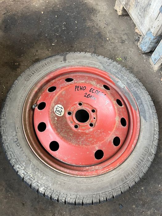 Резервна гума Патерица Рenault espace 4 5,7Jx17 185/60 R17