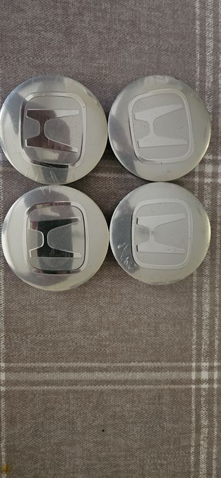 Сребристи капачки за Хонда Honda 56 mm