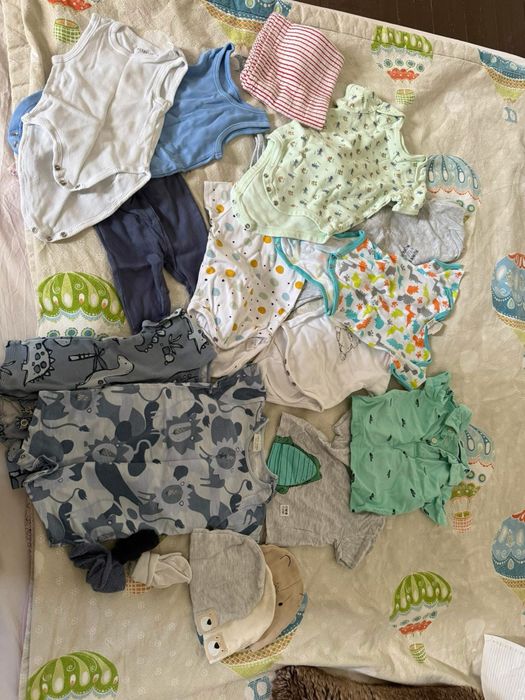 Лотове дрехи за бебе Момче - различни размери H&M, Next, Mayoral и др