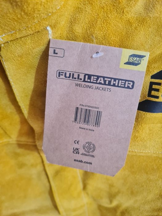 Geaca Piele Sudura Esab