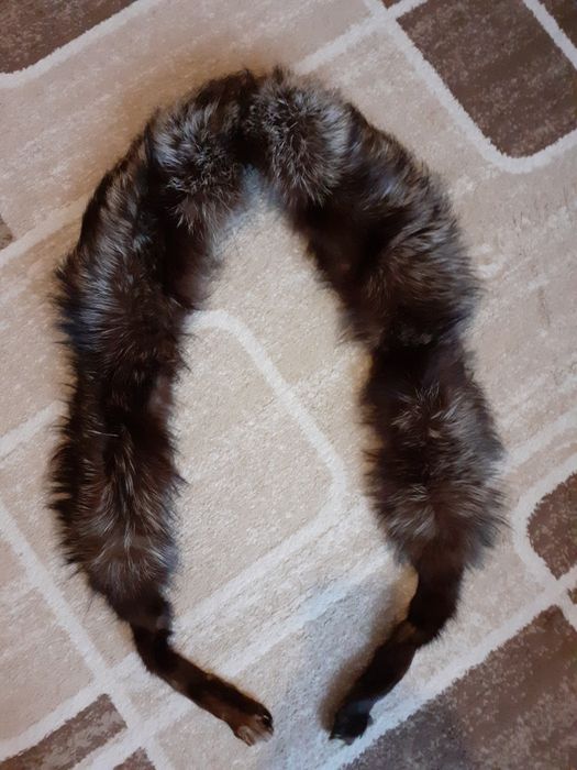 Воротник из чернобурки