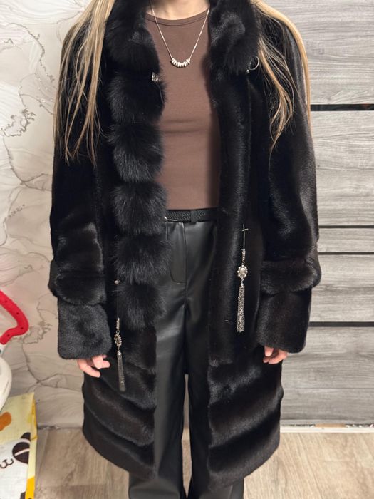 Шуба  трансформер из эко меха