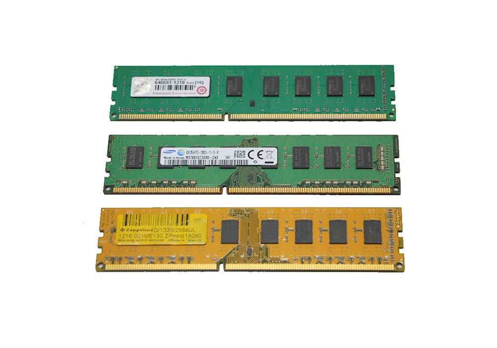 Mix Brand 4Gb DDR3 1333 MHz