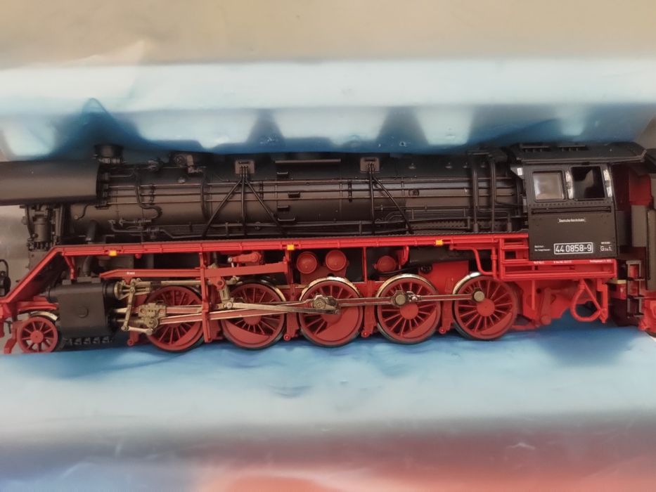 ROCO 63240 DR 44 0858-9 locomotivă cu abur H0 nouă în cutie