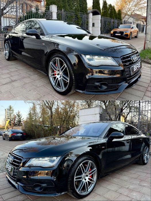 • Audi A7 3.0 Bi-Tdi 313 cp / 3 x S-Line / Parc Auto • Rate • Garantie