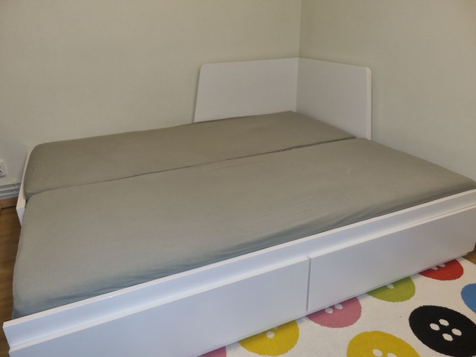 Saltele 80x200 cu arcuri și spumă Ikea