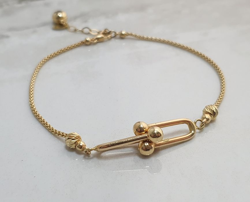 Brățară Tiffany din aur de 14K – gramaj 3,43 g