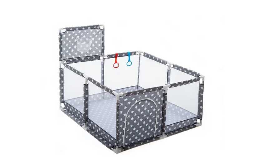 Манеж с 100 шариками игровой звезды Р-120х120х65 см Доставка бесплатно