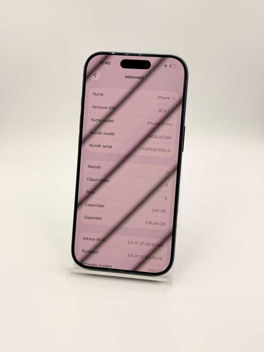 Amanet Lucky Gold VITAN / Iphone 17 PRO / 256 GB 100% BAT 42 INC / Factura / Garentie #56807