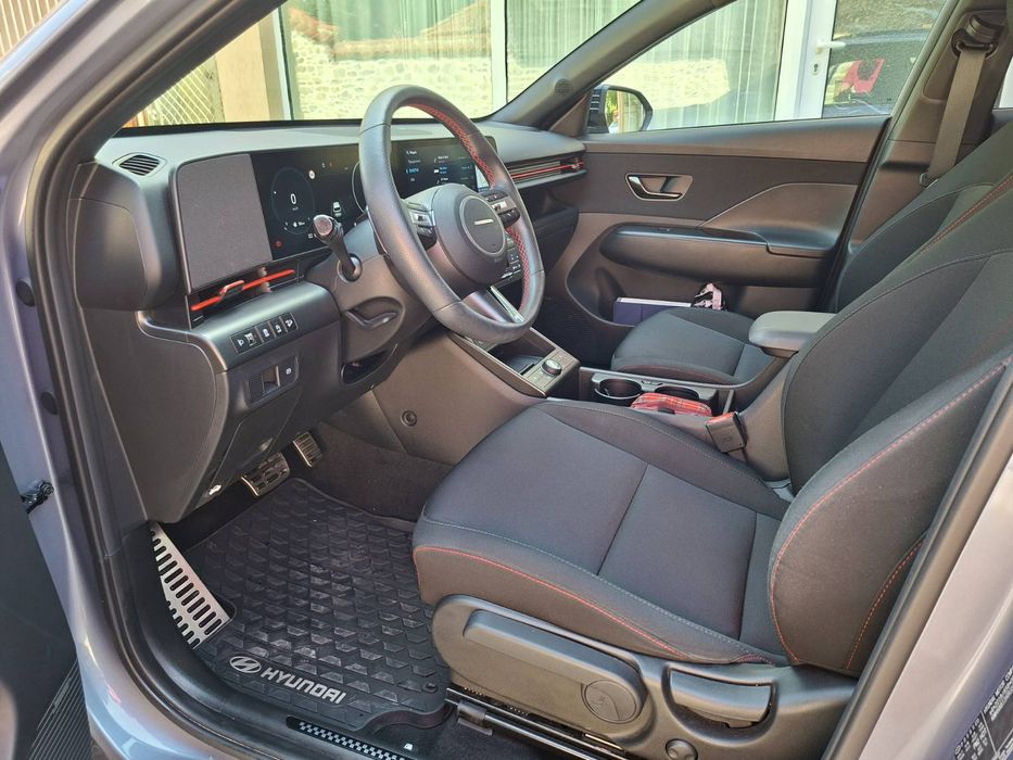 Hyundai Kona N-line пакет вън и вътре закупена от официален дилър