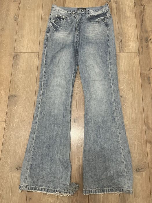 Blugi balenciaga lost tapes flared marimea M