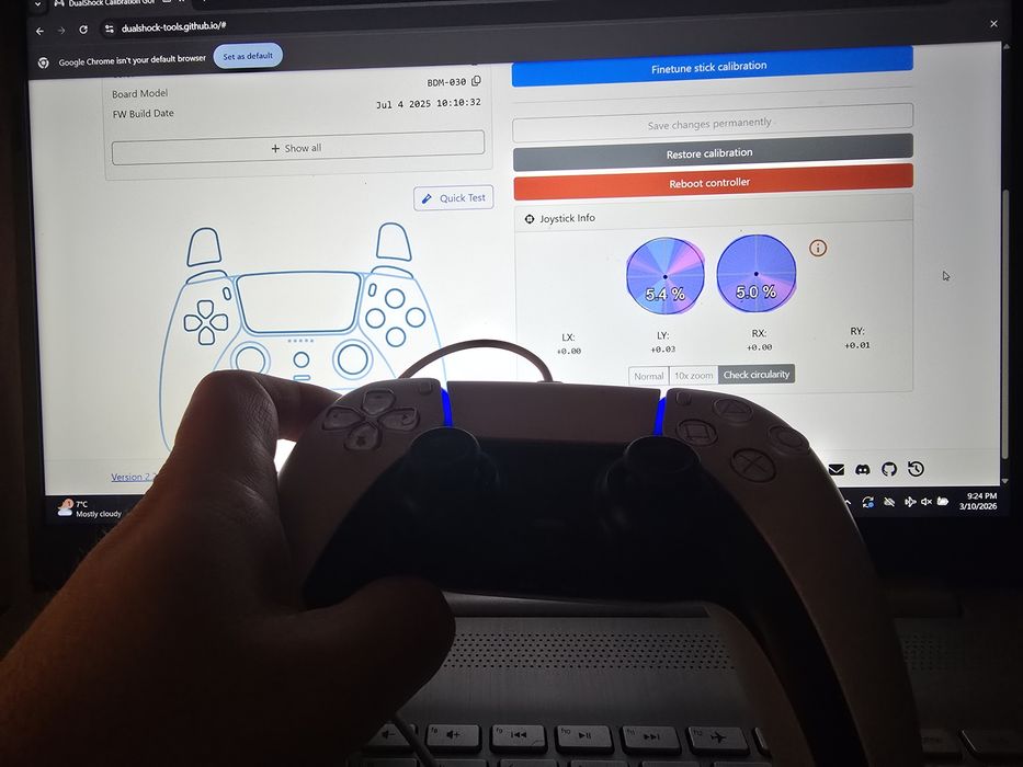 Controller PS5 DualSense – Hall Effect