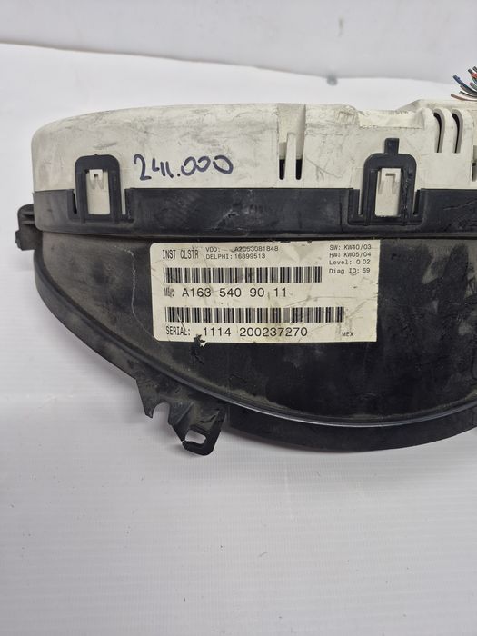 Щиток приборов Mercedes ML163 CDI