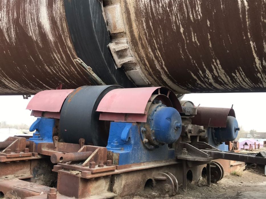 Печь врашающейся