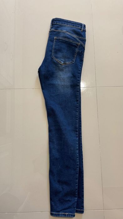 Blugi skinny talie înălta Pimkie