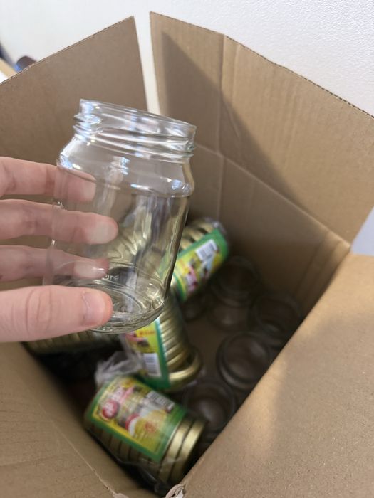 Нов комплект 30бр. бурканчета за детска кухня 190мл