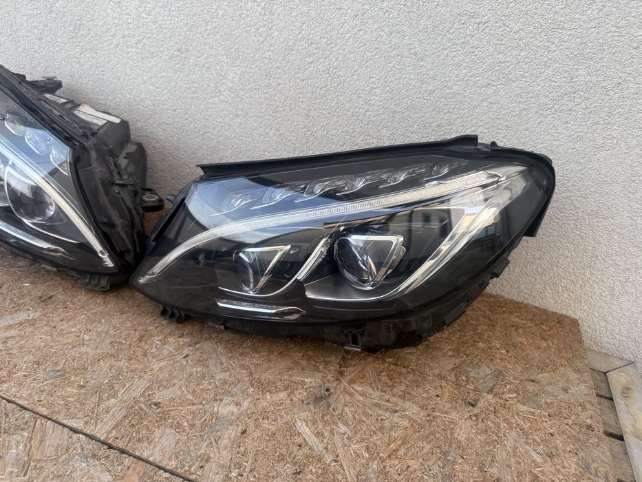SET Far stanga dreapta Mercedes C Class W205 2014-2018 Full LED ILS