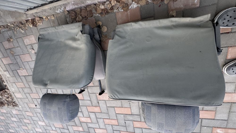 Задний ряд сидений на Daewoo Damas
