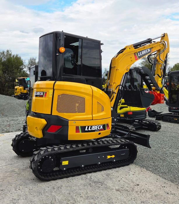 Excavator LUBECK W400-ultra NOU-Motorizare YANMAR- Factură externă fără TVA