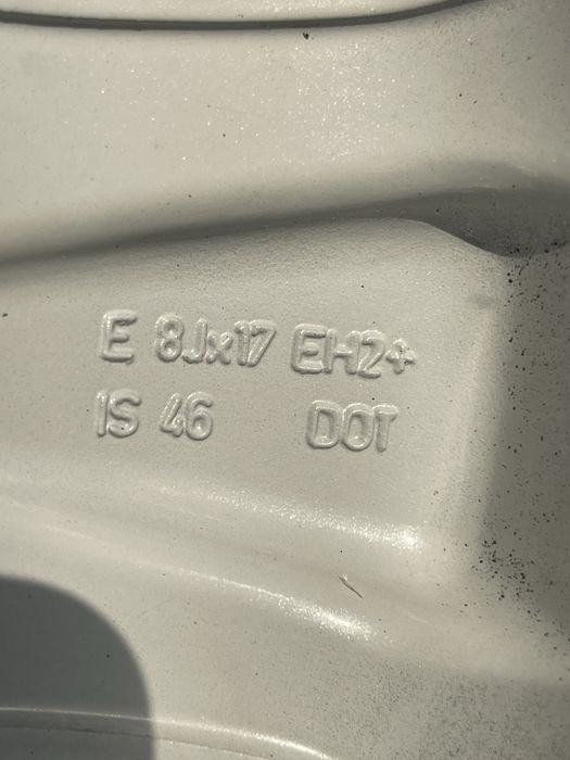 Set jante aliaj R17 Bmw X3 E83 cu anvelope de vara 235 55 R17