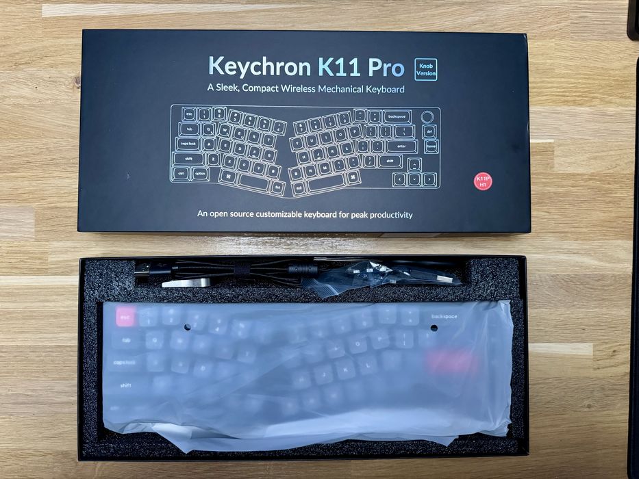 Tastatura mecanica wireless Keychron K11 PRO | hot swap, gateron red